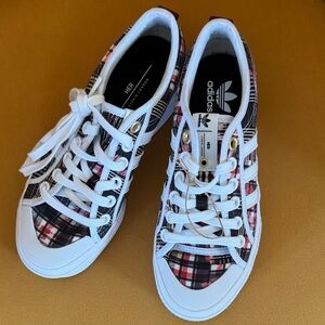 NWOT adidas Women's plaid Nizza x her studio London